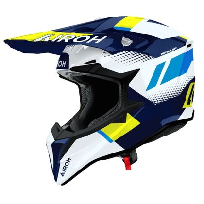 Airoh WRAAAP - VISION 2026 Cross-Helm - Gelb / Blau Ref : AR1540 