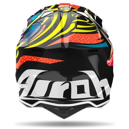 Casco de motocross Airoh WRAAAP - LOLLIPOP 2024 - Multicolor