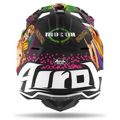 Casco de motocross Airoh WRAAP YOUTH - PIN UP - MATT