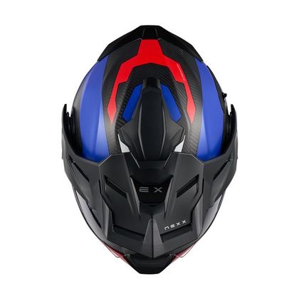 Nexx X.LIFECOUNTRY - TERRA Helmet - Blue / Red