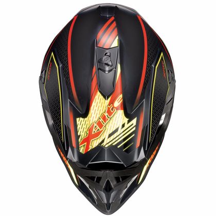 Casco de motocross X-lite X-502 - BACKFLIP FLAT BLACK 8 2017