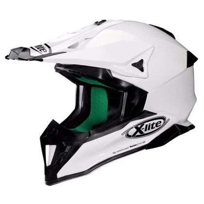Casco de motocross X-lite X-502 - START METAL WHITE 3 2019