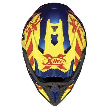 Casco de motocross X-lite X-502 XTREM FLAT CAYMAN BLUE 2019
