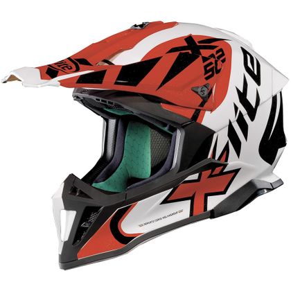 Casco de motocross X-lite X-502 XTREM METAL WHITE 2019