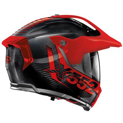 Casque X-lite X-552 - ULTRA CARBON - HILLSIDE N-COM