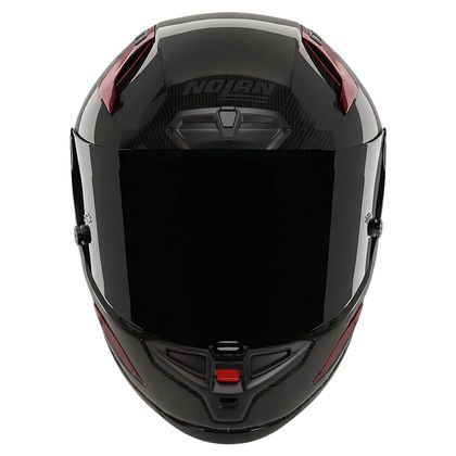 Casque intégral Nolan X-804 RS - ULTRA CARBON - IRIDO DARK - Noir / Rouge