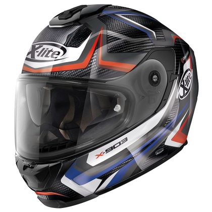Casque X-lite X-903 - ULTRA CARBON - WARMFLASH N-COM Ref : XL0954 