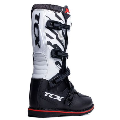 Botas de motocross TCX Boots X-BLAST - BLACK WHITE RED 2023
