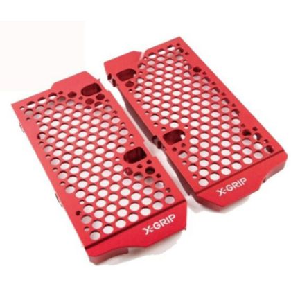 Protection de radiateur X-GRIP  - Rouge