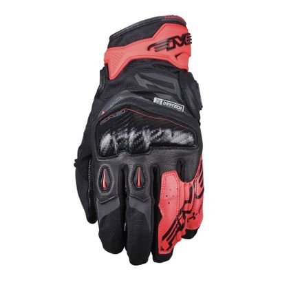 Five X-RIDER WATERPROOF Gloves - Black / Red Ref : FI0140 