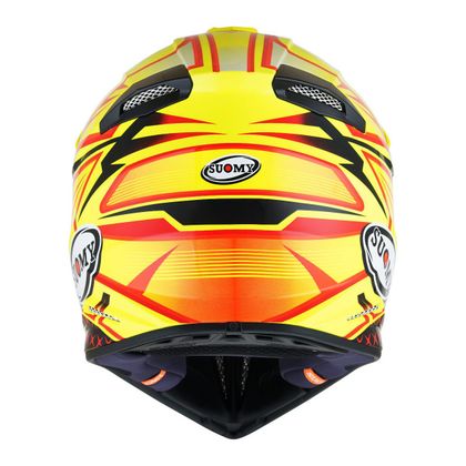 Casque cross Suomy X-WING - DUEL - RED YELLOW 2021