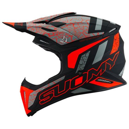 Casco de motocross Suomy X-WING - REEL 2024 - Naranja
