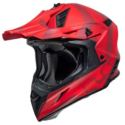 Casco de motocross IXS 189 2.0 RED MATT 2022 - Rojo