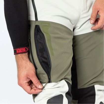 IXS VENTURE GORE-TEX® 1.0 Motorcycle Trousers - Grey / Green