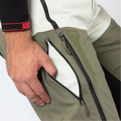 IXS VENTURE GORE-TEX® 1.0 Motorcycle Trousers - Grey / Green