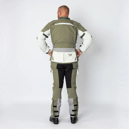 IXS VENTURE-STX 1.0 Motorcycle Trousers - Grey / Green