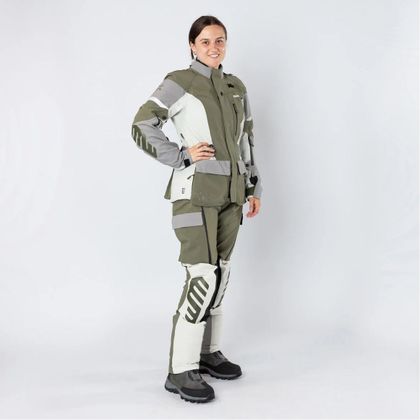 IXS VENTURE-STX 1.0 VROUWEN Motorvest - Grijs / Groen