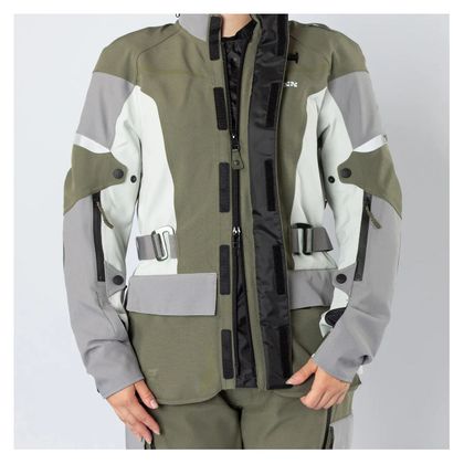 IXS VENTURE-STX 1.0 VROUWEN Motorvest - Grijs / Groen