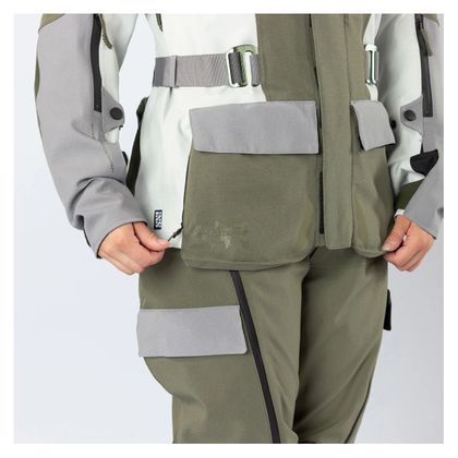 IXS VENTURE-STX 1.0 VROUWEN Motorvest - Grijs / Groen