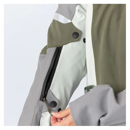 IXS VENTURE-STX 1.0 VROUWEN Motorvest - Grijs / Groen