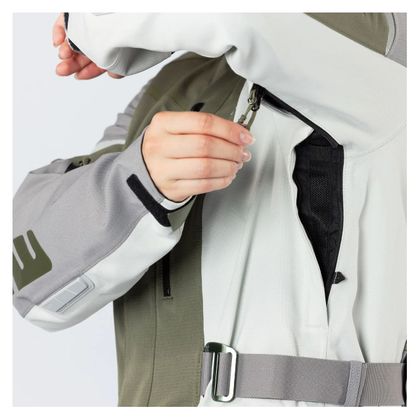 IXS VENTURE-STX 1.0 VROUWEN Motorvest - Grijs / Groen