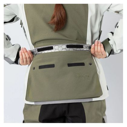 IXS VENTURE-STX 1.0 VROUWEN Motorvest - Grijs / Groen