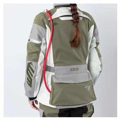 IXS VENTURE-STX 1.0 VROUWEN Motorvest - Grijs / Groen