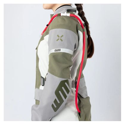 IXS VENTURE-STX 1.0 VROUWEN Motorvest - Grijs / Groen