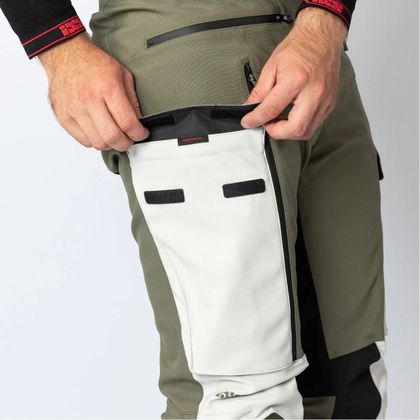 IXS VENTURE-STX 1.0 Motorcycle Trousers - Grey / Green
