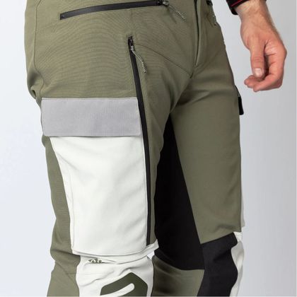 IXS VENTURE-STX 1.0 Motorcycle Trousers - Grey / Green