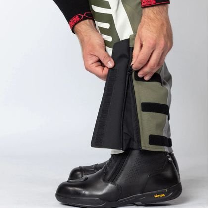 IXS VENTURE-STX 1.0 Motorcycle Trousers - Grey / Green