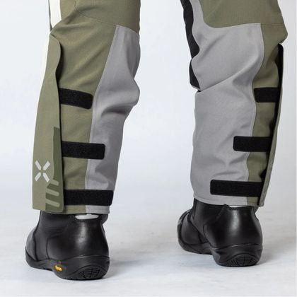 IXS VENTURE-STX 1.0 Motorcycle Trousers - Grey / Green