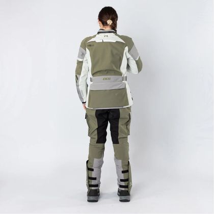 IXS VENTURE-STX 1.0 VROUWEN Motorbroek - Grijs / Groen