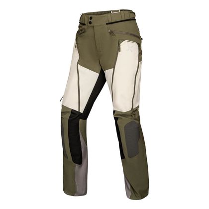 IXS VENTURE-AIR 1.0 Motorcycle Trousers - Grey / Green Ref : IS1147 