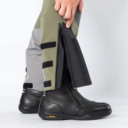 IXS VENTURE-AIR 1.0 Motorcycle Trousers - Grey / Green