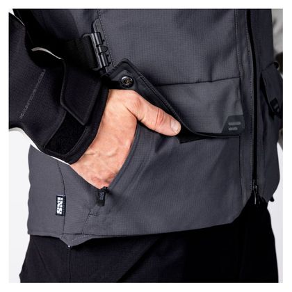 IXS TOURSTER-STX 2.0 Motorradjacke - Grau / Schwarz