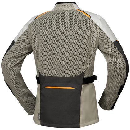 Veste Moto IXS TOURSTER-BIG AIR 1.0 FEMME - Gris / Orange