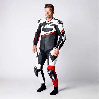 Combinaison IXS ACE 1.0 - 1 PIECES - Noir / Blanc