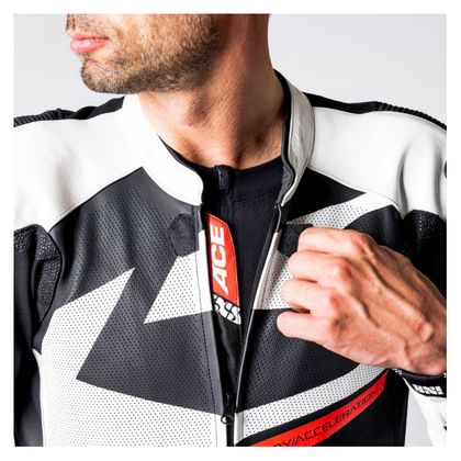 Combinaison IXS ACE 1.0 - 1 PIECES - Noir / Blanc