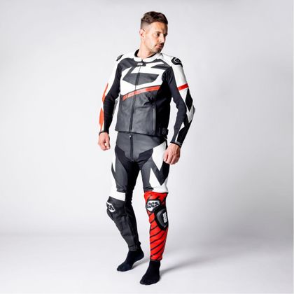 Combinaison IXS ACE 1.0 - 2 PIECES - Noir / Blanc