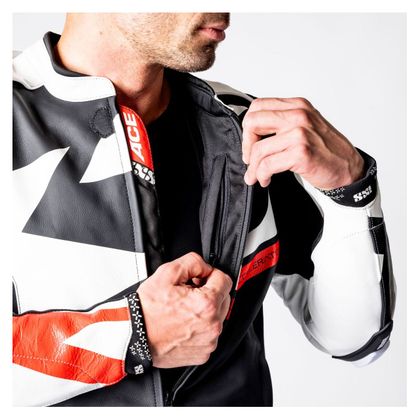 Combinaison IXS ACE 1.0 - 2 PIECES - Noir / Blanc