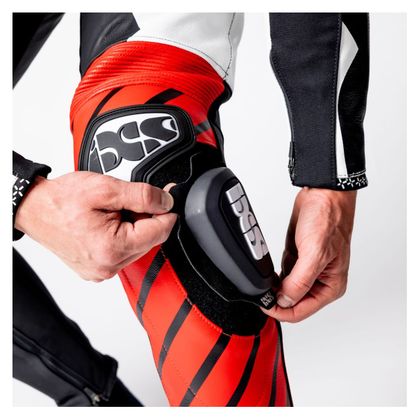 Combinaison IXS ACE 1.0 - 2 PIECES - Noir / Blanc