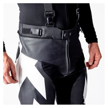 Combinaison IXS ACE 1.0 - 2 PIECES - Noir / Blanc