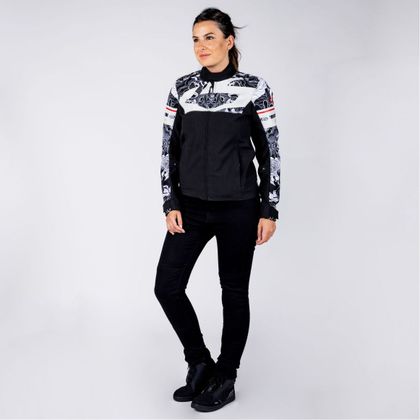 IXS RAPID-STX 2.1 VROUWEN Motorjas - Zwart / Grijs