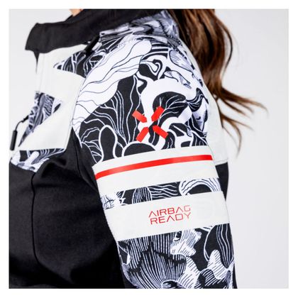 IXS RAPID-STX 2.1 VROUWEN Motorjas - Zwart / Grijs