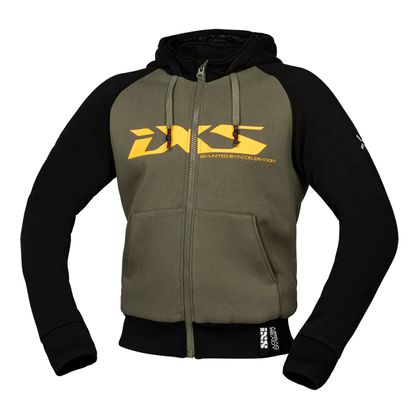 IXS RAPID 1.0 Motorcycle sweatshirt - Green / Orange Ref : IS1173 