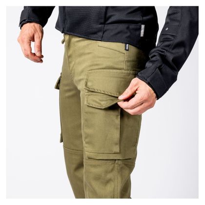 Pantalon Moto IXS RAPID 1.0 - Marron / Vert