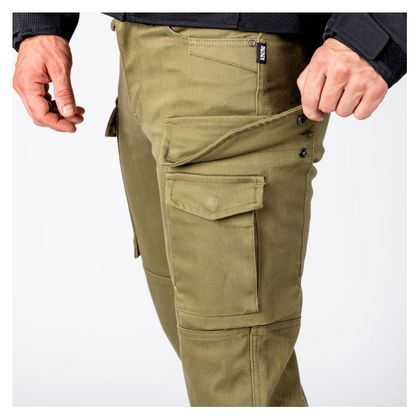 Pantalon Moto IXS RAPID 1.0 - Marron / Vert