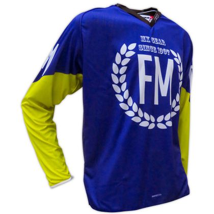 Camiseta de motocross FM Racing VINTAGE TROPHY BLUE 2018