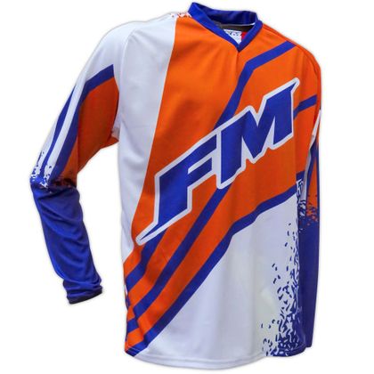 Camiseta de motocross FM Racing FORCE X25 ORANGE 2018